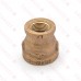 1/2" x 3/8" FPT Brass Coupling, Lead-Free