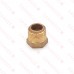 3/8" MPT x 1/4" FPT Brass Bushing, Lead-Free