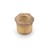 1/2" MPT x 3/8" FPT Brass Bushing, Lead-Free