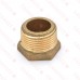 1" MPT x 1/2" FPT Brass Bushing, Lead-Free