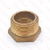 1-1/4" MPT x 1" FPT Brass Bushing, Lead-Free