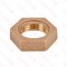 3/8" FPT Brass Locknut, Lead-Free