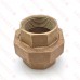 1-1/4" FPT Brass Union, Lead-Free