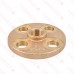 1/2" FPT Brass Floor Flange, Lead-Free