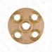 1/2" FPT Brass Floor Flange, Lead-Free