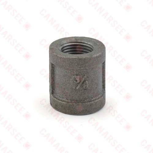 3/8” Black Coupling