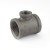 1-1/2” x 1-1/2” x 3/4” Black Tee 1-1/2” x 1-1/2” x 3/4” Black Tee