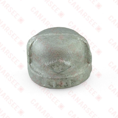 1/2" Galvanized Cap