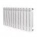 ALBI AB2238-12 Aluminum Heating Radiator, 22x38x3, 12 Section, Bimetal, Wall-Hung