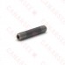 Everhot BL-014X2 1/4" x 2" Close Black Pipe Nipple