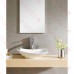 Fine Fixtures MV1917T Irregular White Vitreous China Vessel Sink
