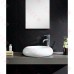 Fine Fixtures MV1919W White Vitreous China Bulging Round Vessel Sink