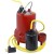 Automatic High Temperature Sump Pump (200F) w/ Wide Angle Float Switch, 10' cord, 4/10HP, 115V