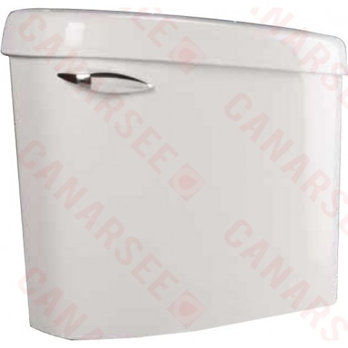 ASCENTII-TW Toilet Tank and Lid, Insulated w/ Flush Valve Kit, White