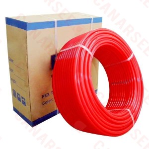 Everhot NPR3430 3/4" x 300 ft PEX Plumbing Pipe, Non-Barrier (Red)