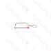 Plated Mini-Hacksaw w/ 6” Blade