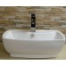 Fine Fixtures MV2216W China Ceramic White Vessel Sink