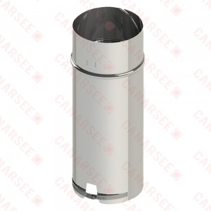 5" x 18" Z-Max Stainless Steel Chimney Top Rain Cap Extension