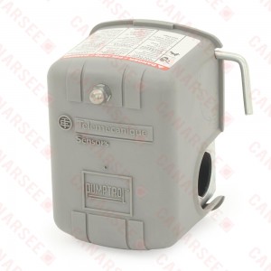 Water Pump Pressure Switch w/ LPCO, 30-50 psi, 1/4" FPT, Standard Duty..