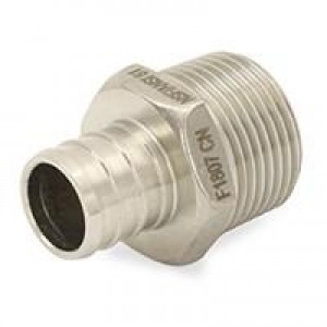 Stainless Steel PEX x MNPT Adapters