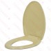 Bemis 1200SLOWT (Harvest Gold) Premium Plastic Soft-Close Elongated Toilet Seat