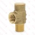1/2'' Pressure Relief Valve, MNPT 1/2'' x FNPT 1/2'', set at 75, LF