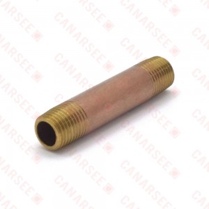 Everhot RB-014X212 1/4" x 2-1/2" Brass Pipe Nipple