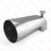 5-1/4" long, 1/2" FIP Nose Connection Tub Spout w/ Shower Diverter, Chrome Plated