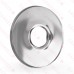 1/2" IPS Chrome Plated Steel Escutcheon for 1/2" Brass, Iron Pipes, Shower Arms