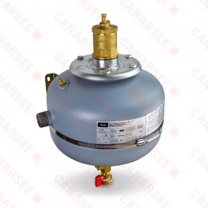 TO15 The ONE, 3-in-1 Flow Through Expansion Tank (2.1 Gal) with Air Eliminator and Dirt Separator