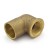 3/4” Sweat x 1/2” FPT Cast Brass Elbow, Lead-Free