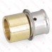 1/2" PEX Press x 1/2" Copper Pipe Adapter, Lead-Free Bronze