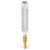 40-280F, 8" Straight Scale Well Thermometer/Temperature Gauge, 1/2" NPT