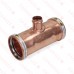 3" x 3" x 2-1/2" Press Copper Tee, Made in the USA