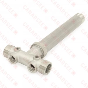 1-1/4" MPT x 13" Union 304 Stainless Steel Well Tank Tee
