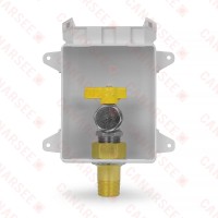 Sioux Chief 696-1031GF Gas Ox Box (Bagged) - 3/4" NPT Valve and Adapter for Iron Pipe