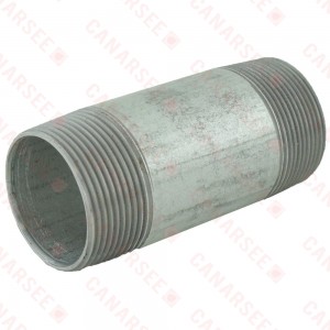 1-1/2” x 4” Galvanized Steel Pipe Nipple