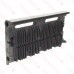 1.5ft Cast Iron Baseboard Radiator, Floor Standing, 10" H x 2-1/2" D x 18" W..