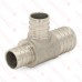 1" PEX x 3/4" x 3/4" PEX 304 St. Steel Reducing Tee (Lead-Free)..