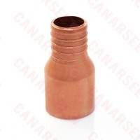 1” PEX x 1” Copper Pipe Adapter, Lead-Free, Copper