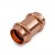 3/4" Press Copper Slip Coupling, Imported