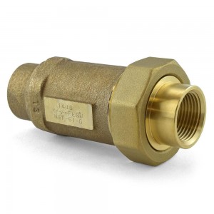 3/4” FNPT x Union FNPT Dual Check Valve (Lead-Free) 