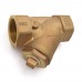 2" Threaded Y-Strainer, Cast Bronze, with Plug