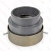 Basic Adjustable Cleanout Assembly, Round, Nickel-Bronze, 4" No-Hub Connection