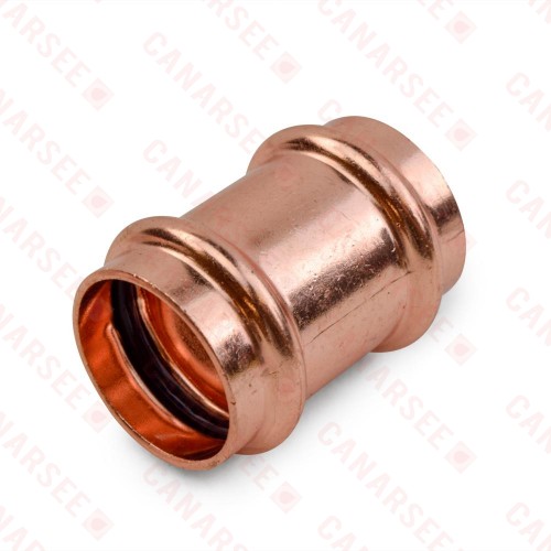 1" Press Copper Slip Coupling, Imported