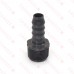 1/2" Barbed Insert x 3/4" Male NPT Threaded PVC Reducing Adapter, Sch 40, Gray
