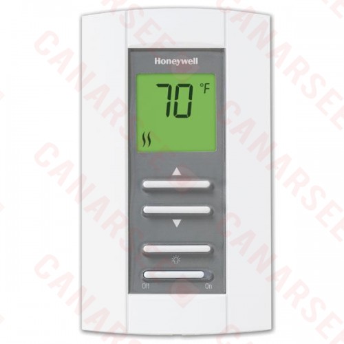 Honeywell TL7235A1003 TL7235 Series Non Programmable Heat Only Thermostat, Settable 40 F to 86 F