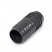 1-1/2" Barbed Insert PVC Coupling, Sch 40, Gray