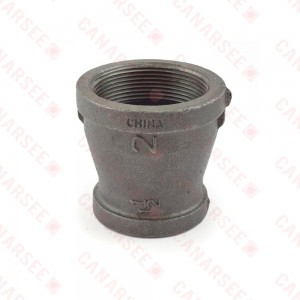 2" x 1-1/2" Black Coupling (Imported)