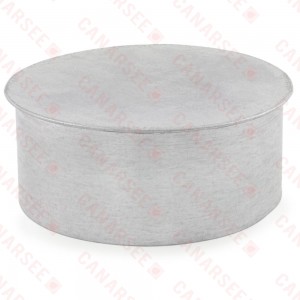 5" Galvanized Clean-Out Cap, 26 GA..